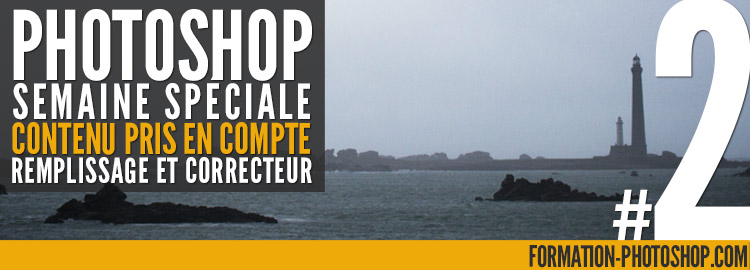 Remplir et corriger une image dans Photoshop